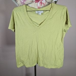 10/$10 F21 Green Cotton Tee